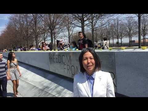 Roosevelt Islander Online: Watch Interview With Freedom From Fear/Yellow Bowl Project Artist Setsuko Winchester During Past Exhibition At FDR Four Freedoms Park