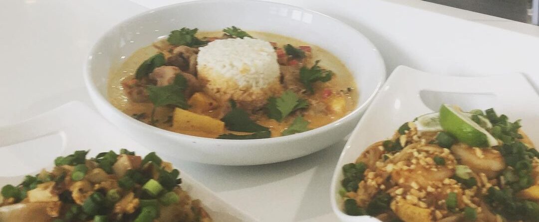 Thai Curry at The Cafe’ today with a selection of three regional Thai dishes to …