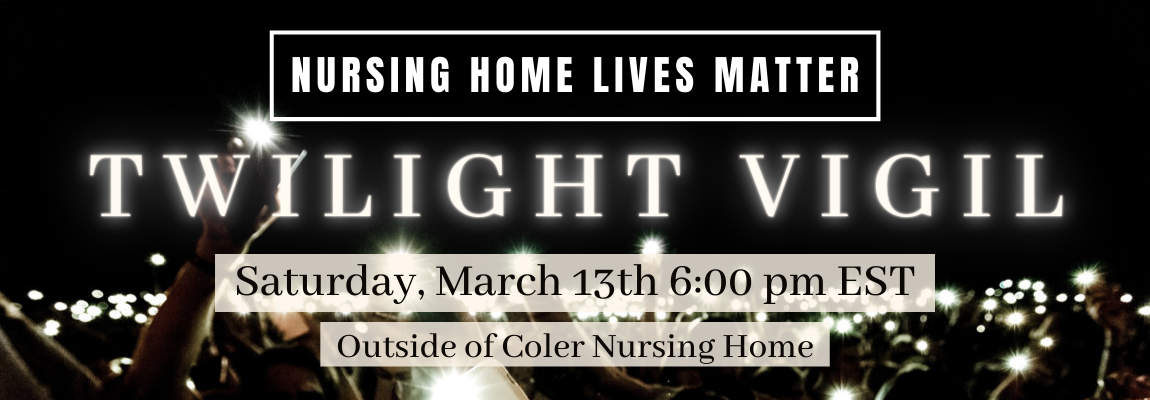 Roosevelt Islander Online: Nursing Home Lives Matter Twilight Vigil At Roosevelt Island Coler Nursing Facility Saturday March 13, On Facebook Live Too