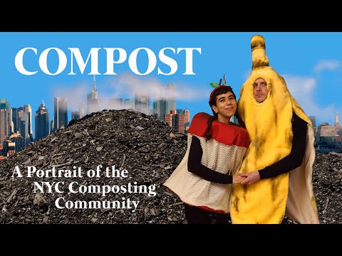 Celebrate National Learn About Compost Day Saturday May 29 At Roosevelt Island Haki Collective Food Scrap Drop Off Site With Live Musical Performance From Nate & Hila Dressed As Banana Peel And Apple Core