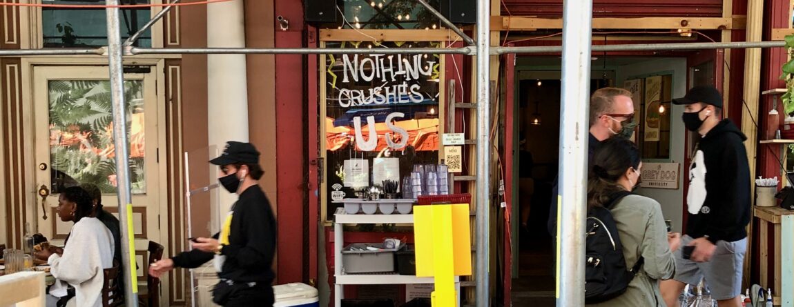 “Nothing Crushes Us…” True. One Year Ago in Greenwich Village