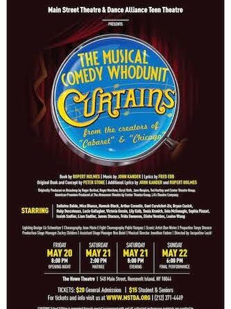 Roosevelt Islander Online: Get Your Tickets Now To See Roosevelt Island MST&DA Teen Theatre Perform Musical Comedy Whodunit “Curtains” This Weekend Friday May 20