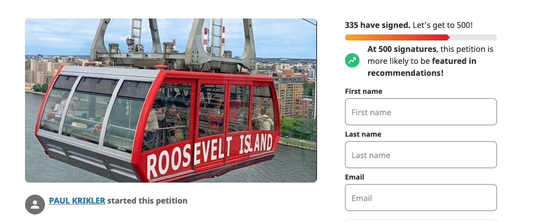 Roosevelt Islander Online: Sign Petition To Bring The MTA OMNY Payment System To The Roosevelt Island Tram