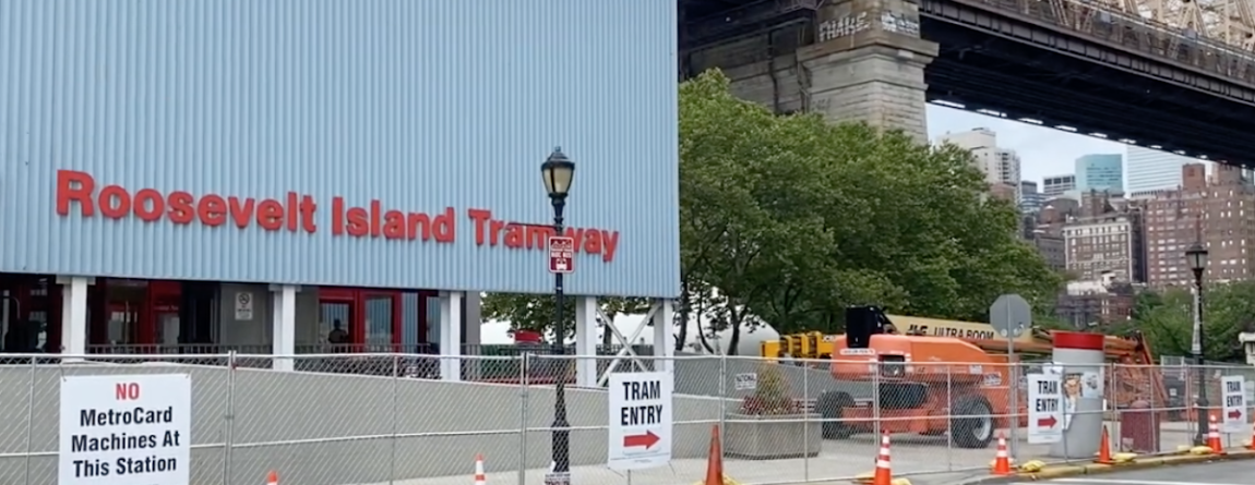 Roosevelt Islander Online: Only 1 Cabin In Service, New Entrance And No Metro Card Machine At Roosevelt Island Tram Station Starting Today Thru July 21 For Second Phase Of Tram Haul Rope Replacement Project